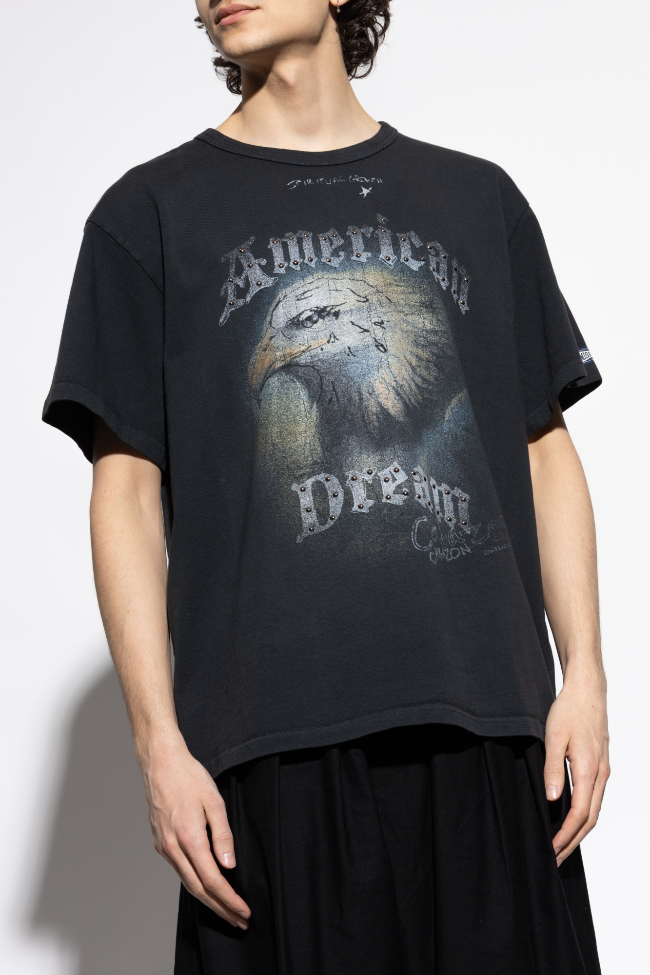 Black T-shirt with logo MISBHV - Vitkac AS
